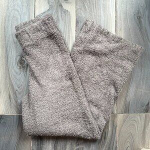SKIMS Cozy Collection Grey Knit Wide Leg Pants Size S/M